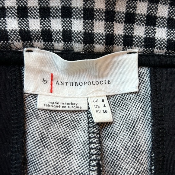 Anthro Gingham Check Capris Sz 4 - Picture 3 of 7